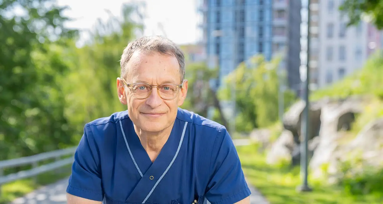 Peter Mangell, överläkare och kolorektalkirurg på Capio S Görans sjukhus i Stockholm.